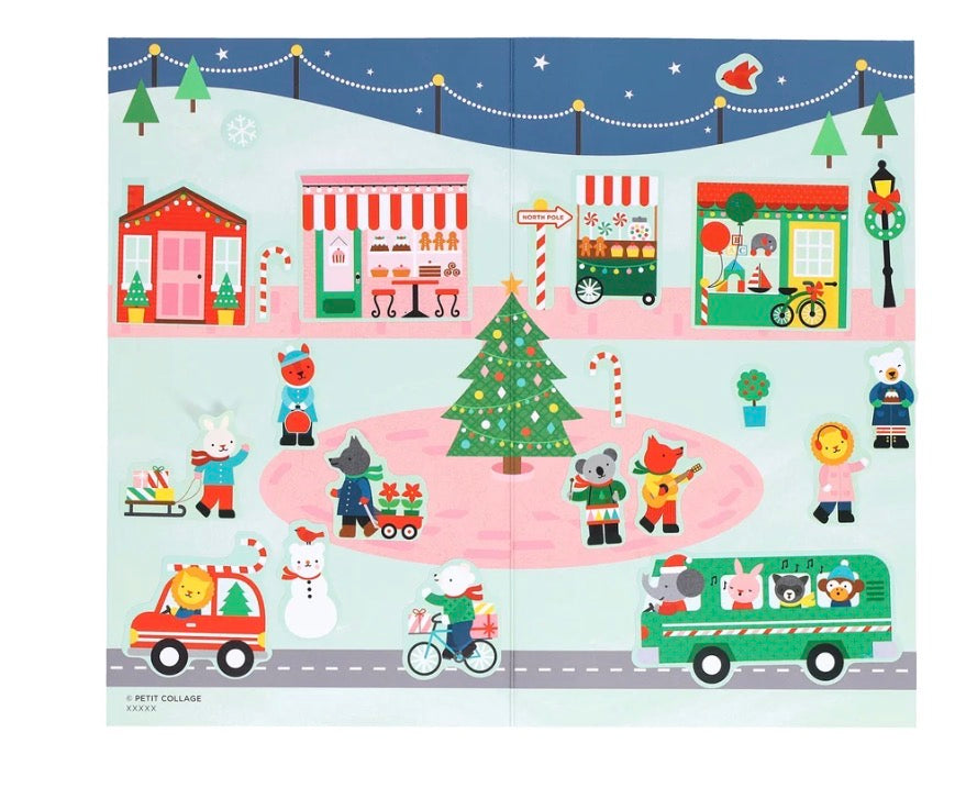 Mini Stickers Set - Christmas Town