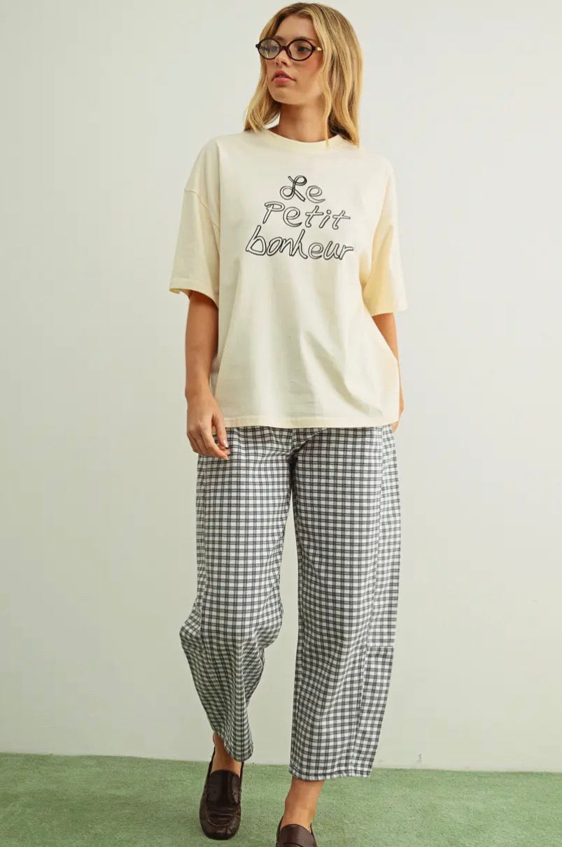 Le Petit Bonheur Tee - Beige