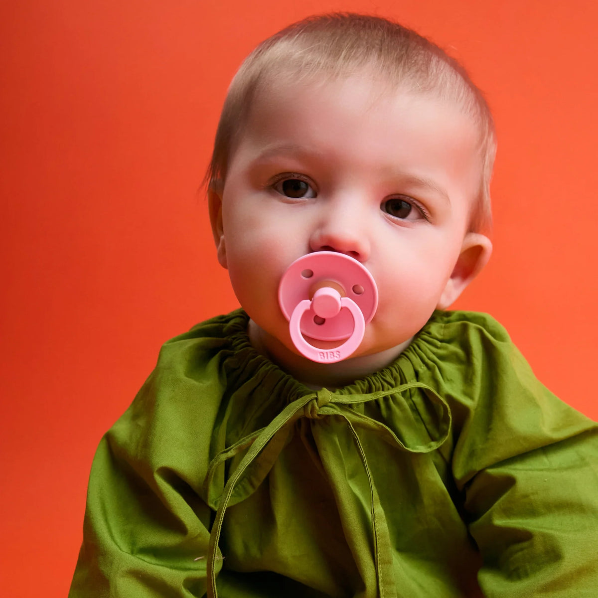 Bibs Pacifier - 2 Pack - Petal + Baby Pink - Latex Size 1