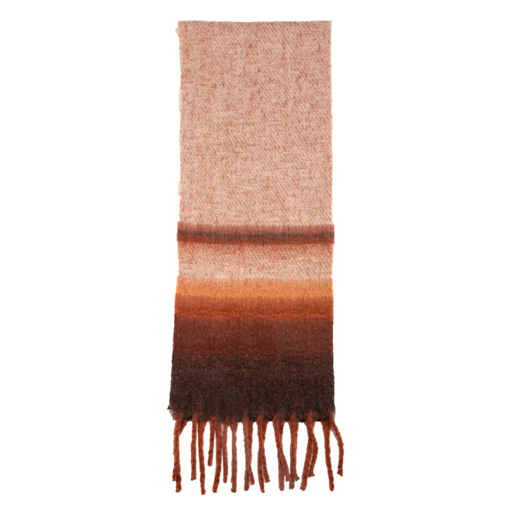 San Diego Hat Company - Women's Heavy Woven Scarf - Rust