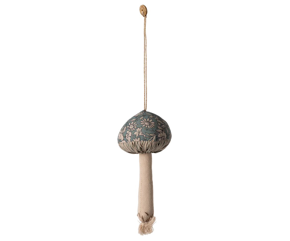 Maileg - Mushroom Ornament, Blossom - Green