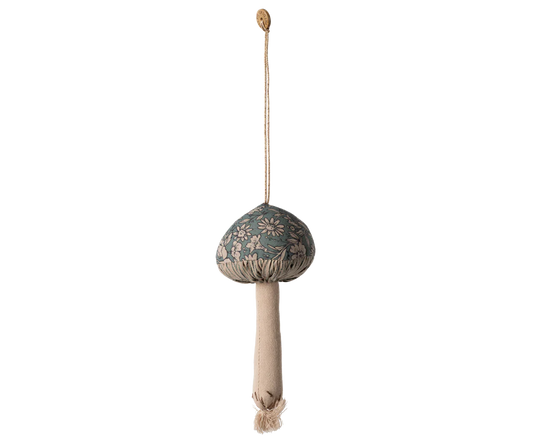 Maileg - Mushroom Ornament, Blossom - Green
