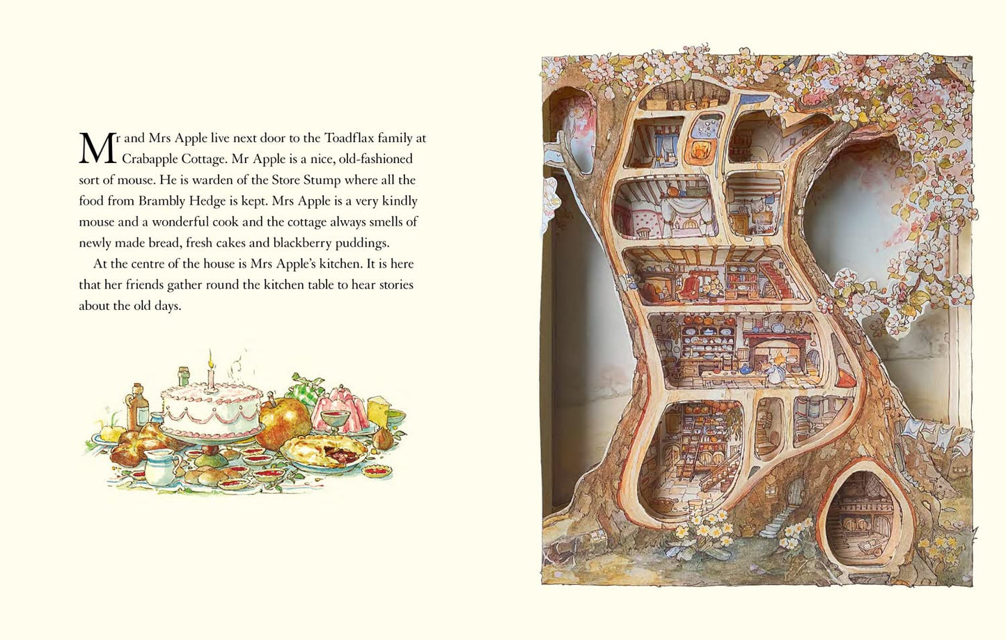 The Brambly Hedge - Pop-UpBook - Jill Barklem