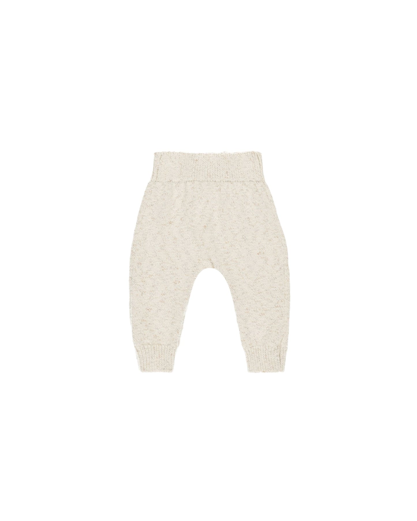 Quincy Mae - Knit Pant - Speckled Natural