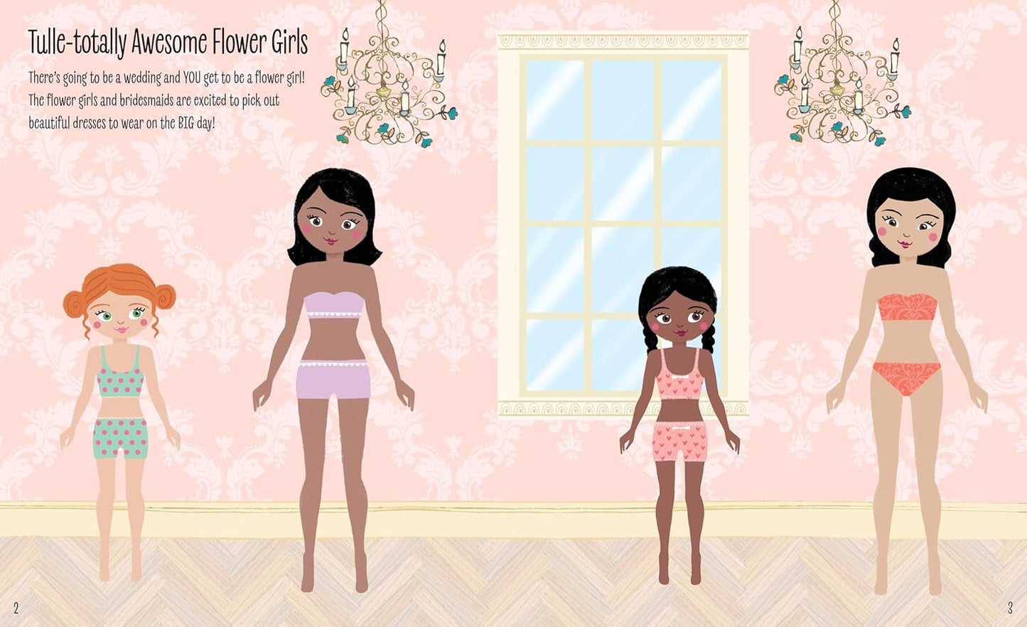 My Sticker Dress-Up - Flower Girls