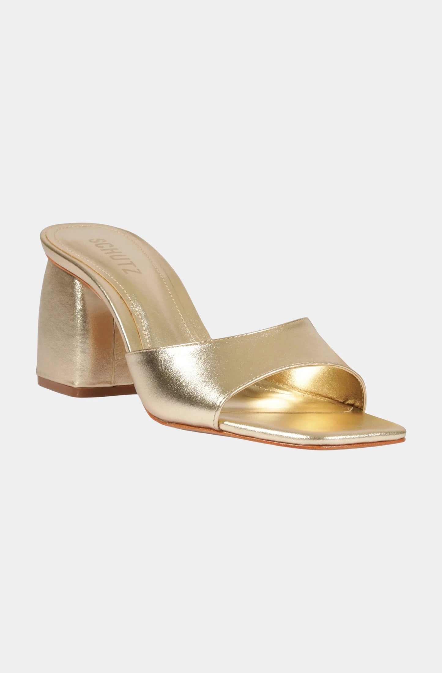 Leena Leather Sandal - Platina