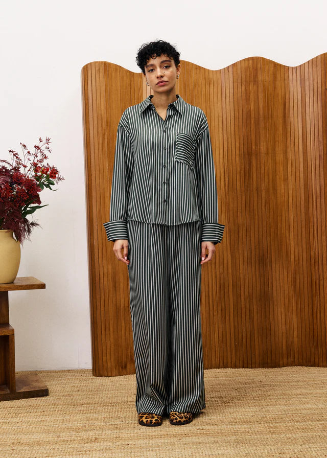 Chester Shirt - Moss Green