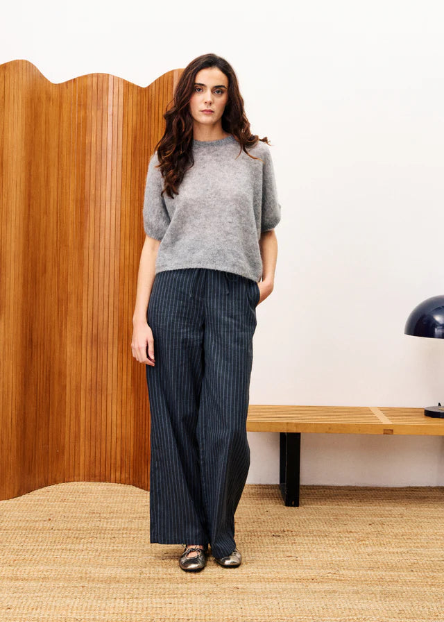 Diamond Gray Sweater - Gray