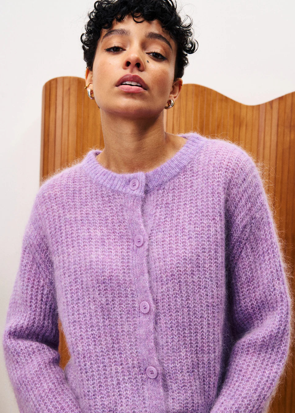 Miano Cardigan - Violet