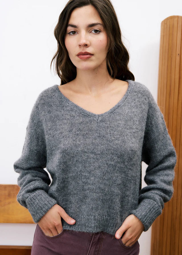Dickens Sweater - Gray