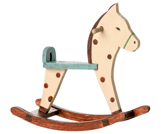 Maileg - Rocking Horse - Mouse - Spotted