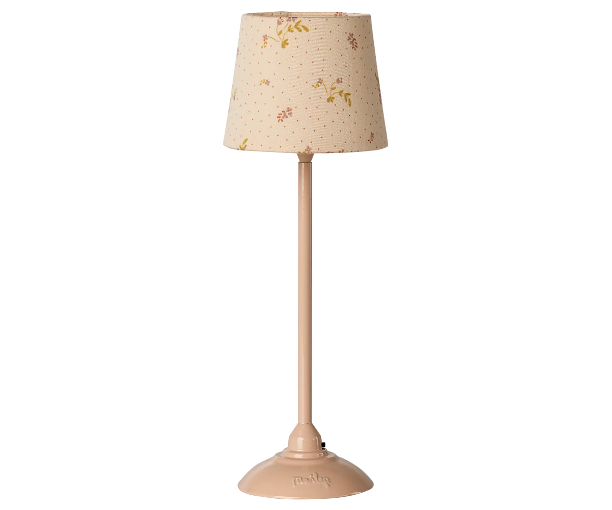 Maileg - Floor Lamp, Miniature - Powder - PREORDER