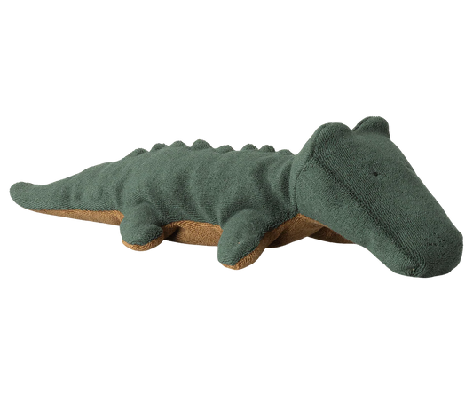 Maileg - Safari Friends, Crocodile, Small - Forest Green - PREORDER