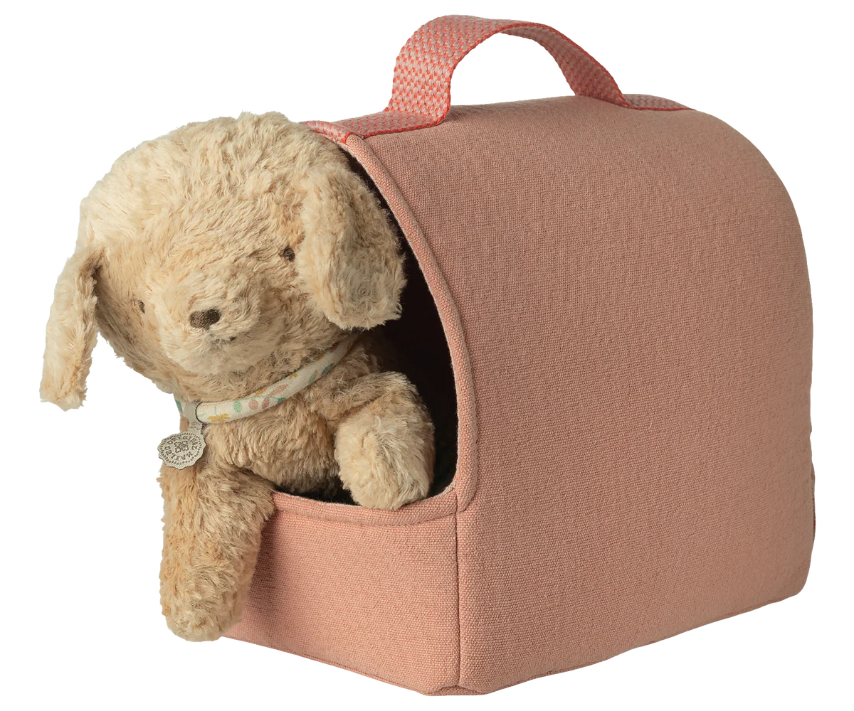 Maileg - Pet Carrier - Coral
