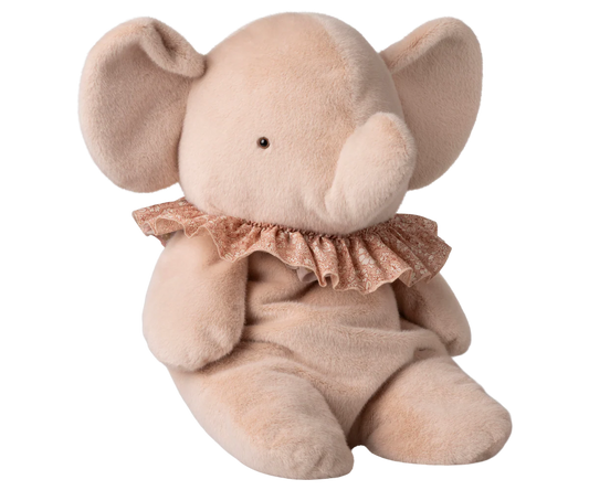 Maileg - Elephant, Plush, Big - Powder - PREORDER