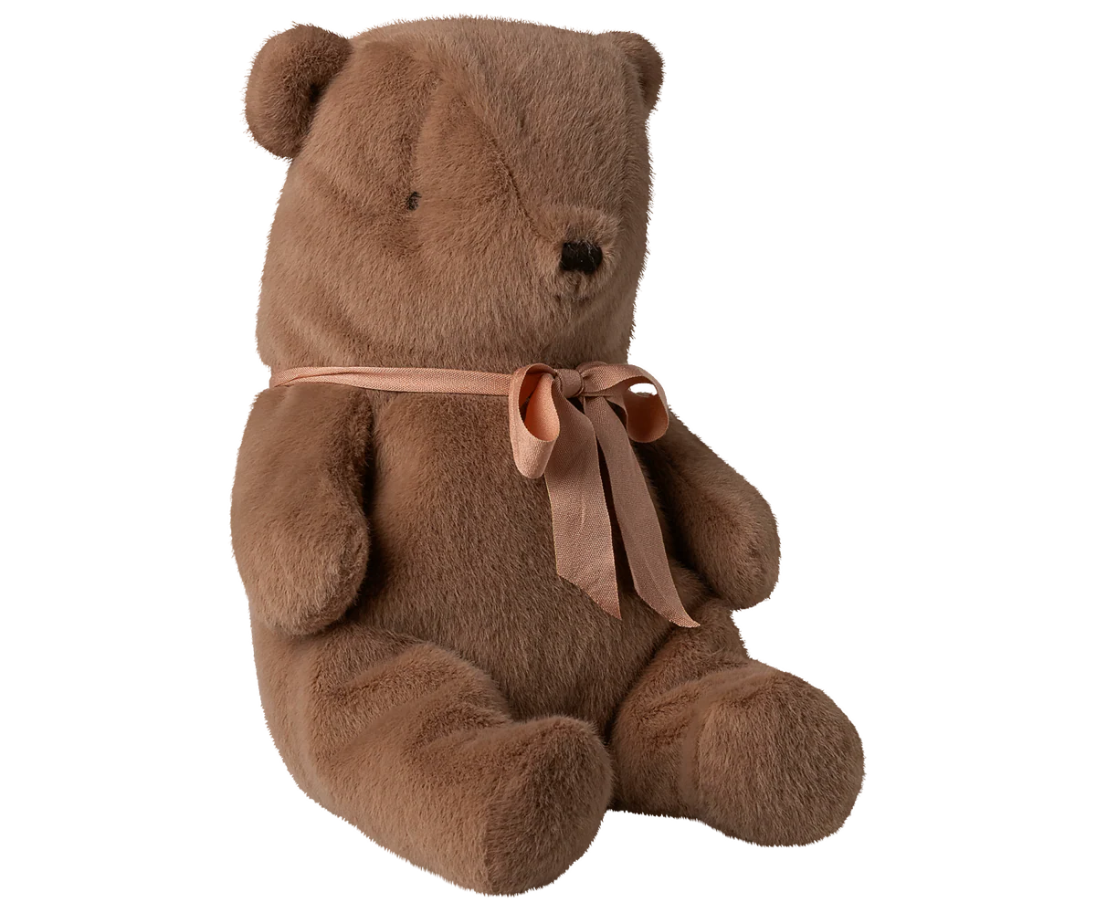 Maileg - Teddy Bear Plush, Medium - Soft Brown - PREORDER