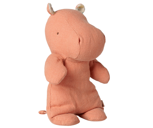 Maileg - Safari Friends, Rhino, Small - Dusty Coral-  PREORDER FW26