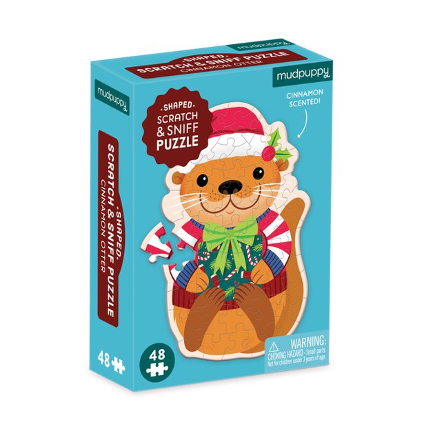 Scratch + Sniff Puzzle - Cinnamon Otter