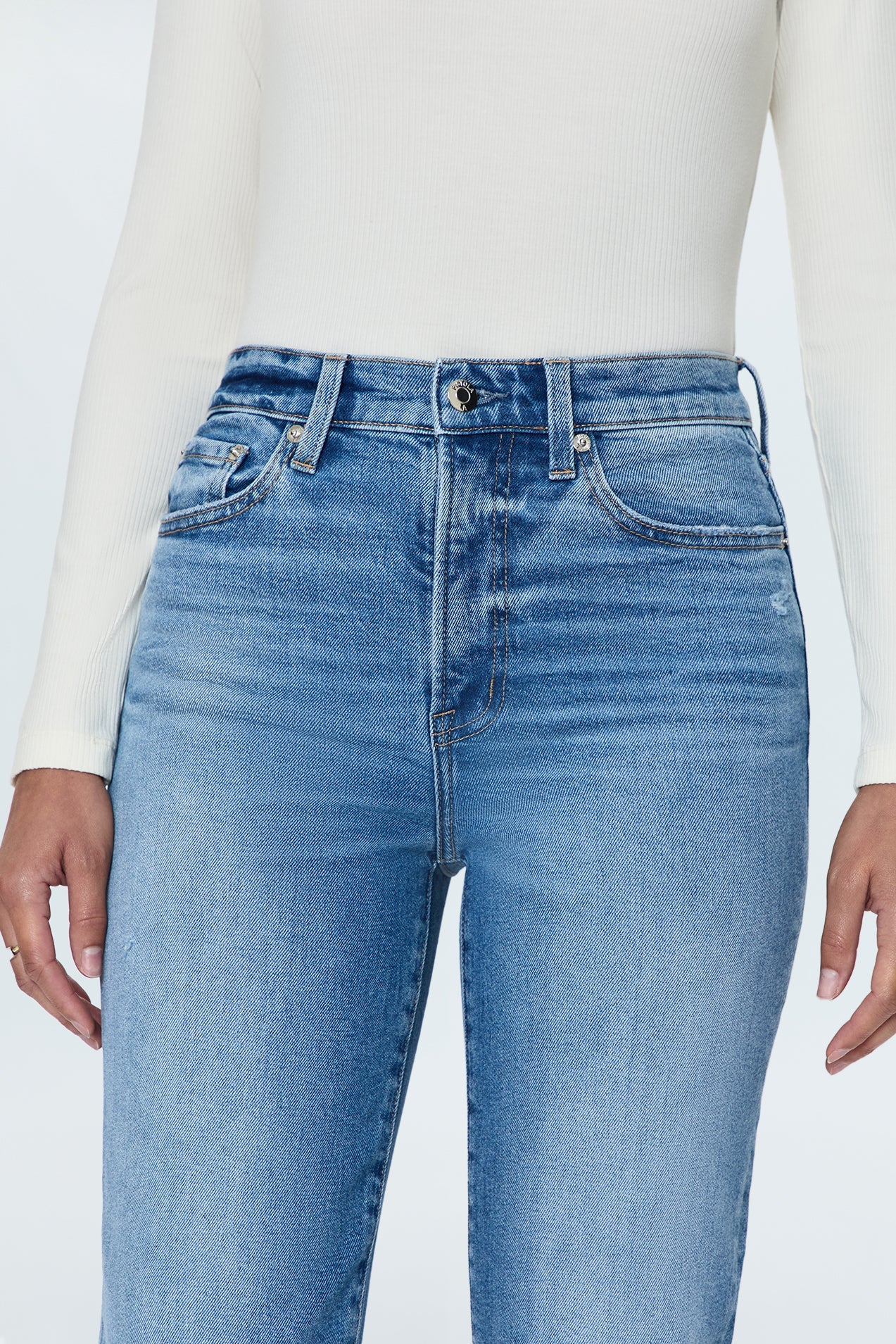 Pistola - Charlie High Rise Classic Straight Jean - Rhythm Vintage