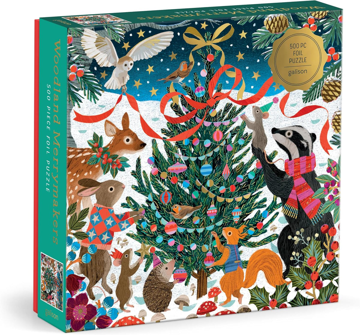 Michale Storrings - Woodland Merrymakers - 500 Pc Puzzle
