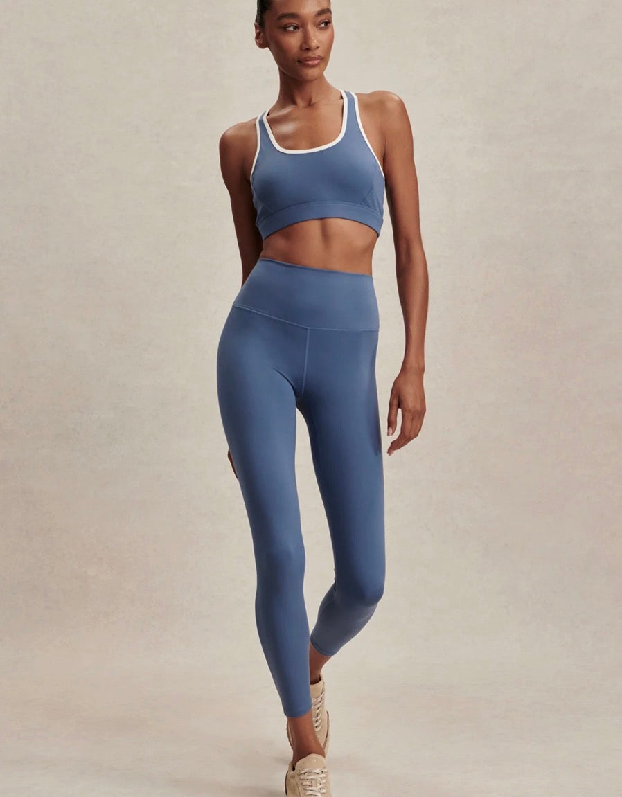 Varley - Freesoft High Rise Leggings 25" - Bijou Blue