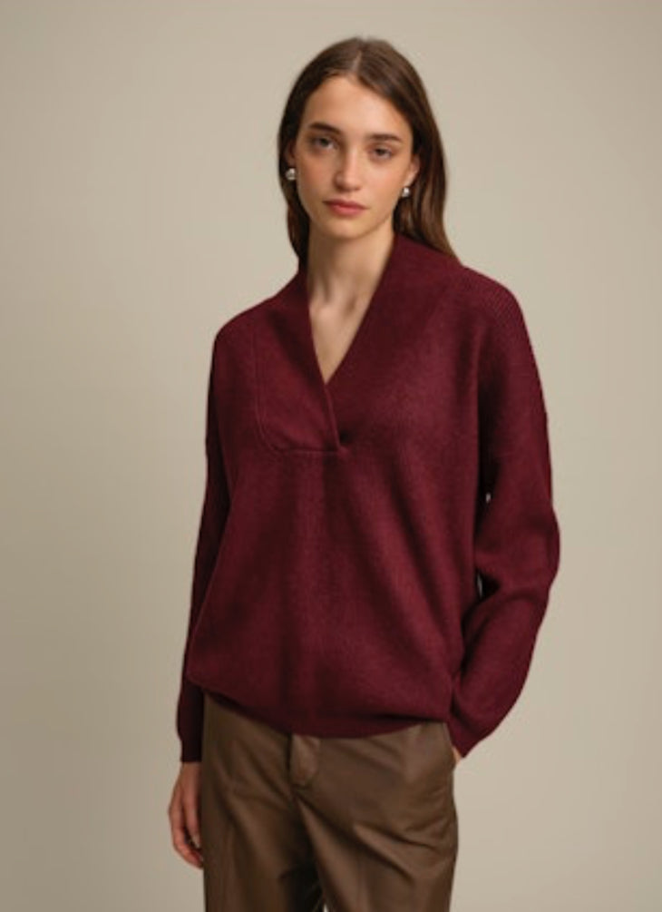 Liam Sweater - Wine