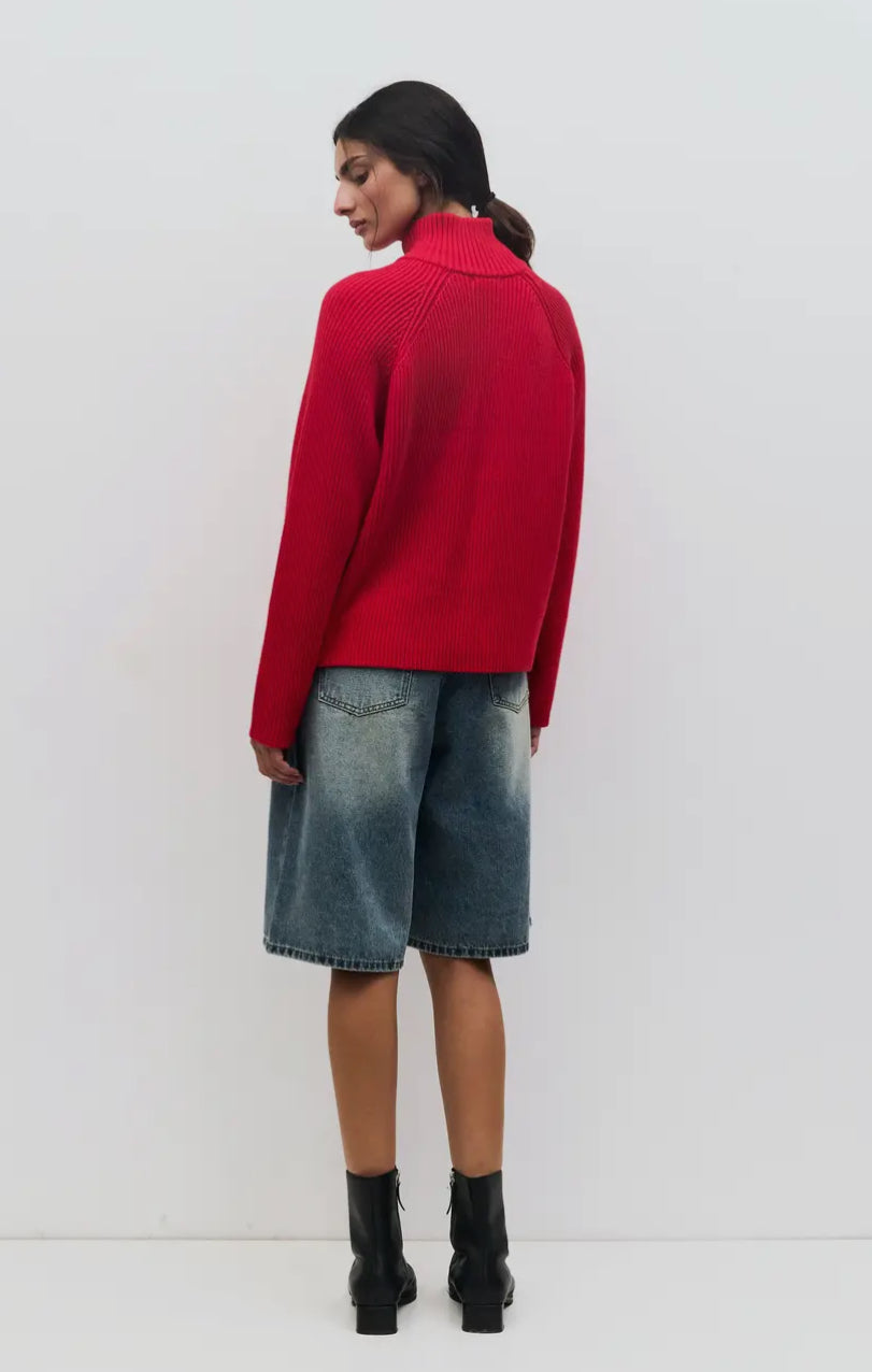 The Jules Sweater - Red