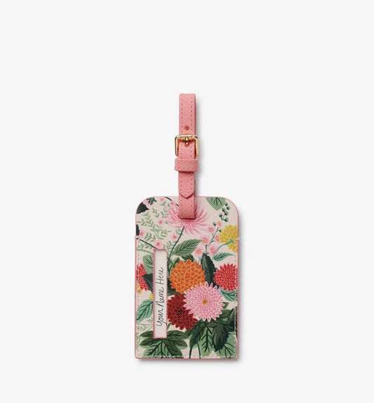 Rifle Paper Co. - Luggage Tag - Dahlia