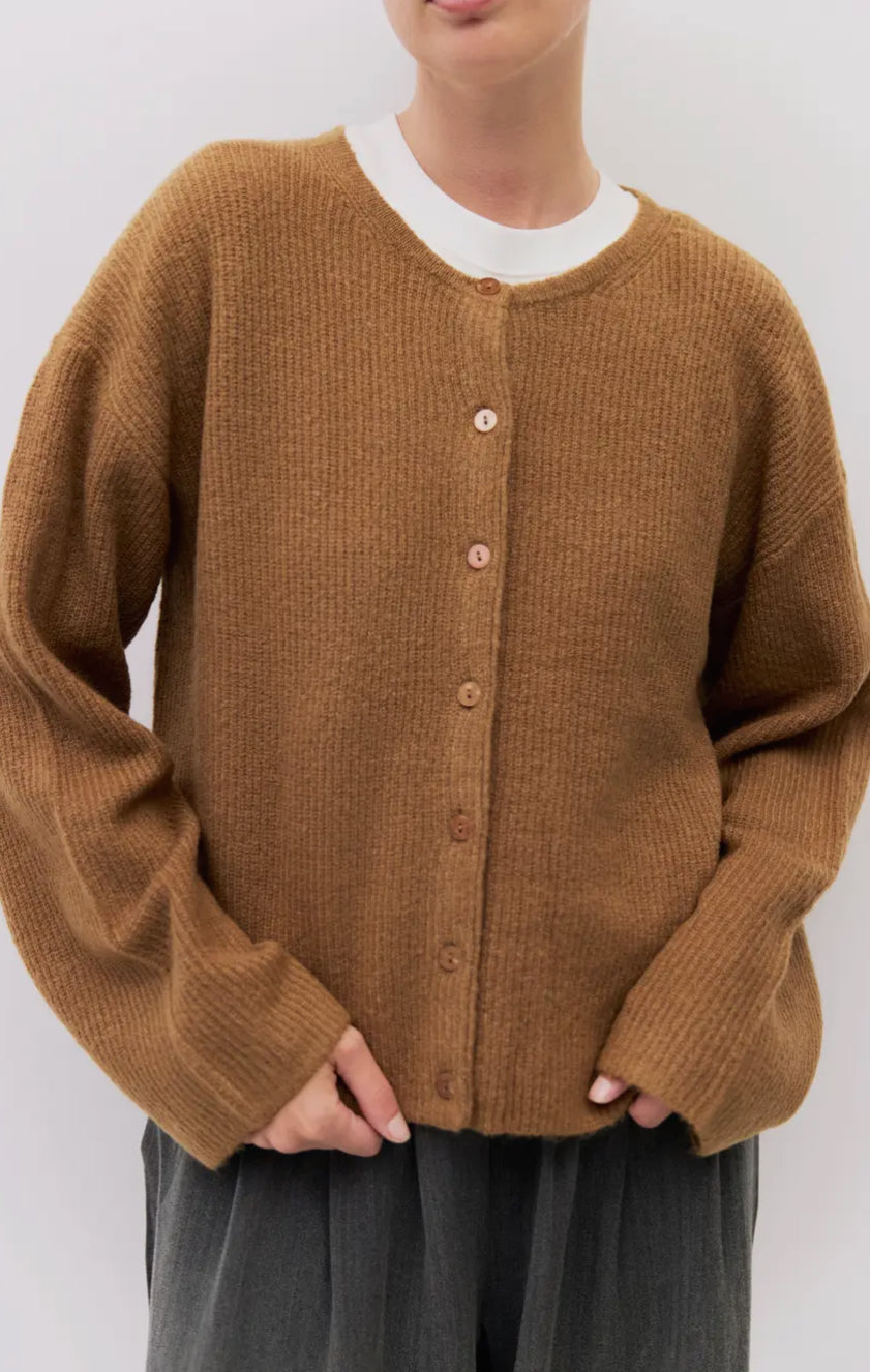The Anabel Cardigan - Brown