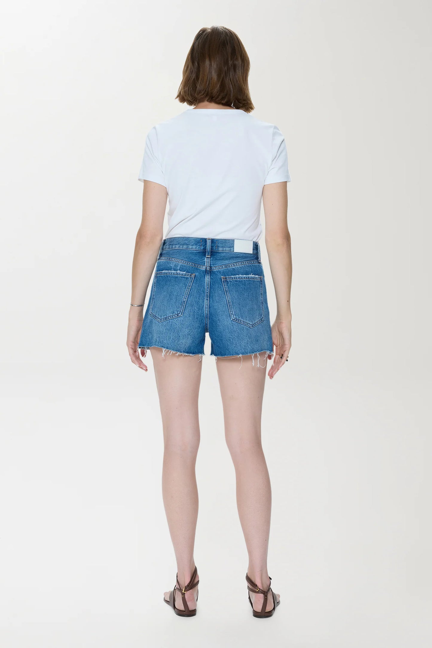 Pistola - Nova High Rise Cut Off Shorts - Calling