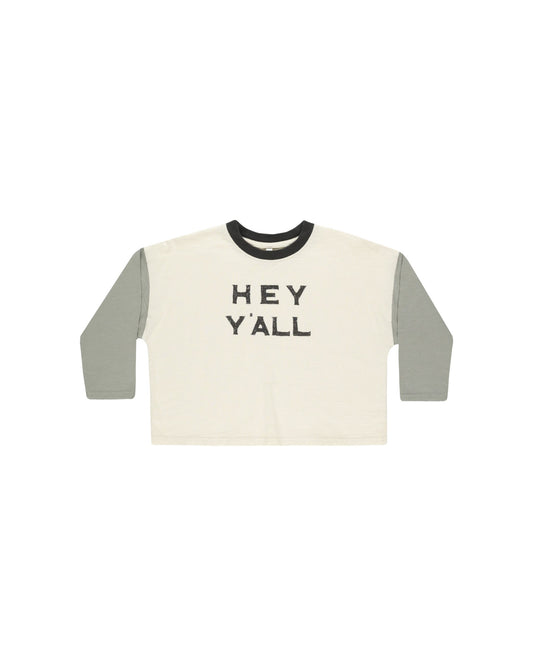 Rylee + Cru - Camden Long Sleeve Tee - Hey Y'all