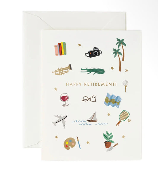 Rifle Paper Co. - Happy Retirement Card