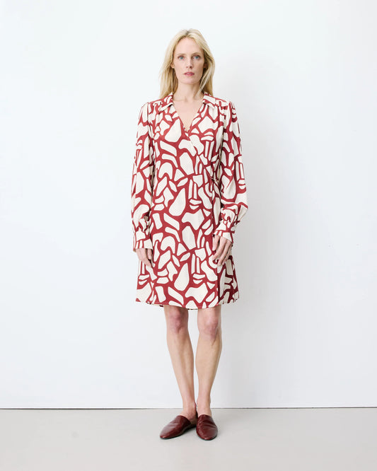 Anika Dress - Terracotta