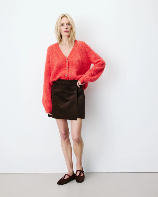 Adele Skirt - Chocolate