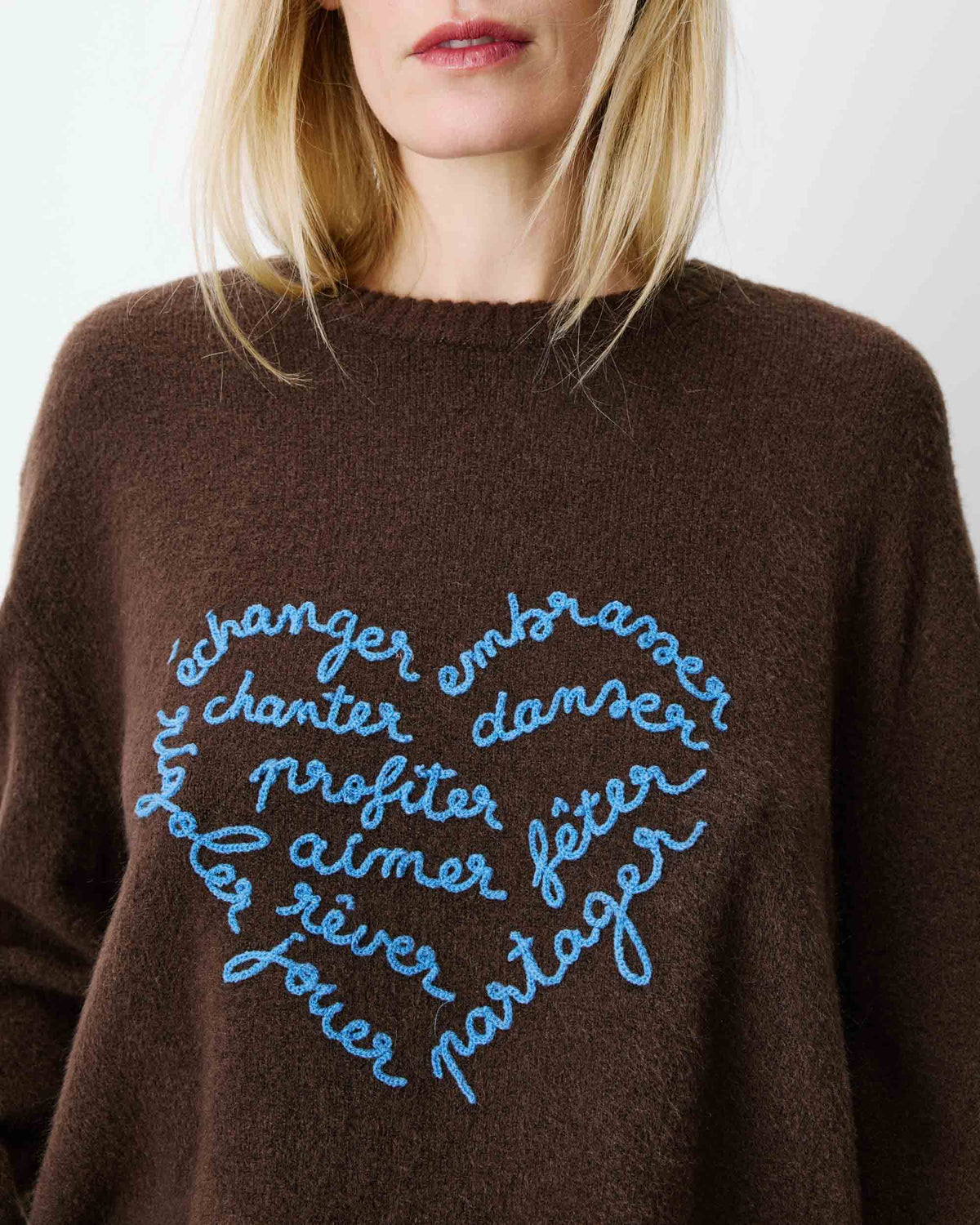 The Aubin Sweater - Chocolate