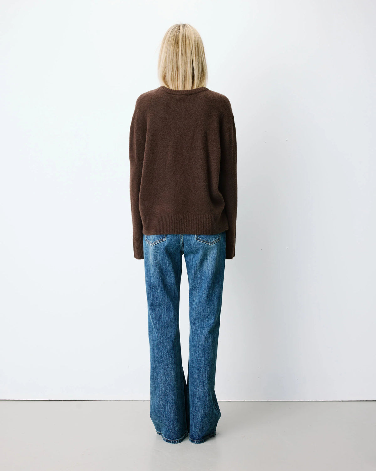 The Aubin Sweater - Chocolate