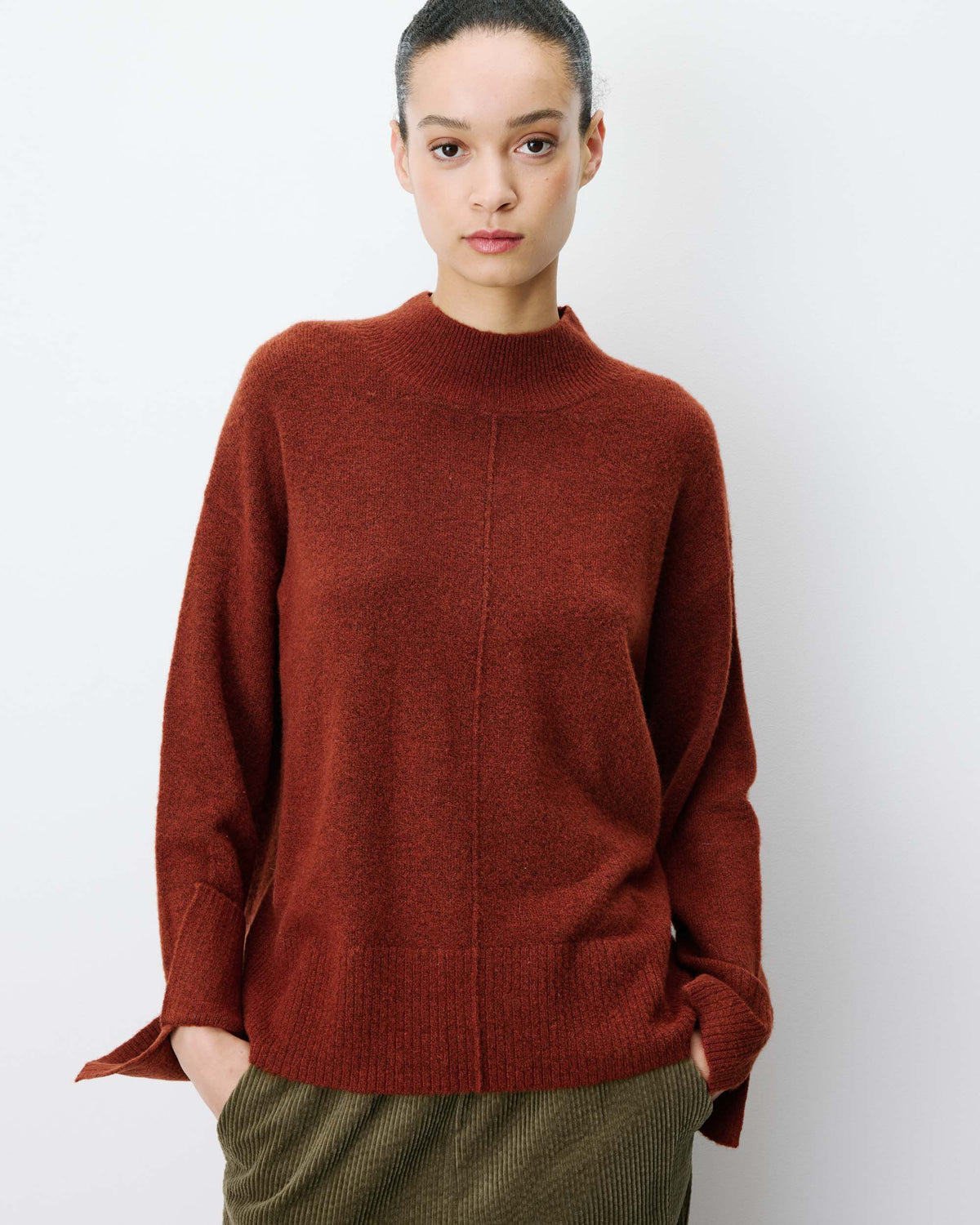 Adelice Sweater - Terracotta