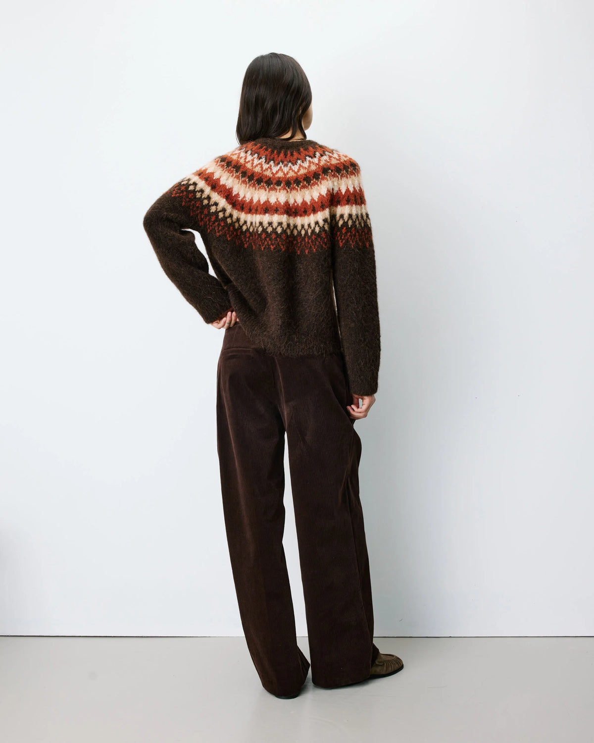 Alekio Cardigan - Chocolate
