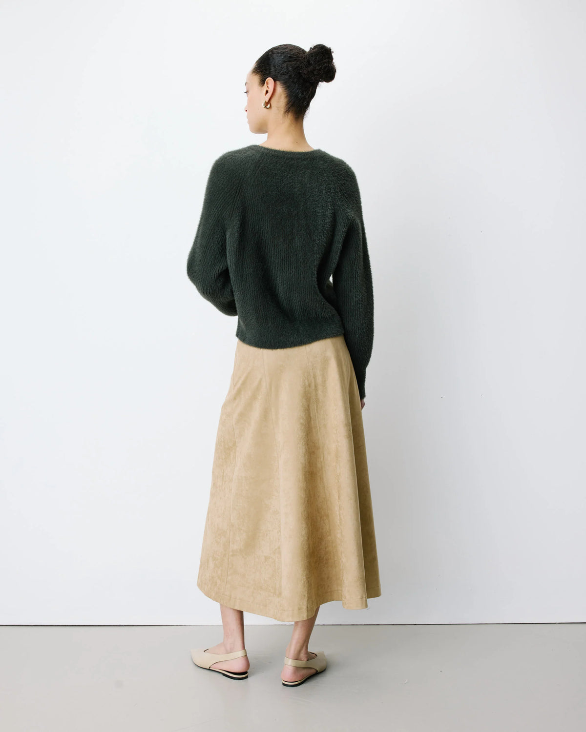 Aleron Cardigan - Kaki