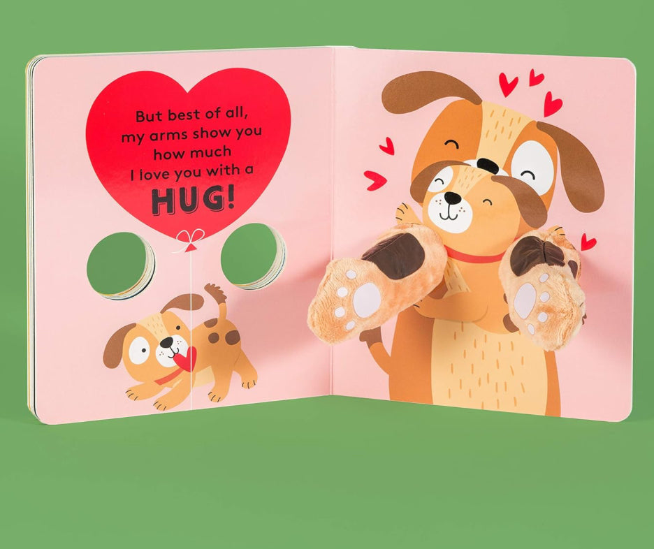 Hug Me Little Puppy - Finger Puppet Book