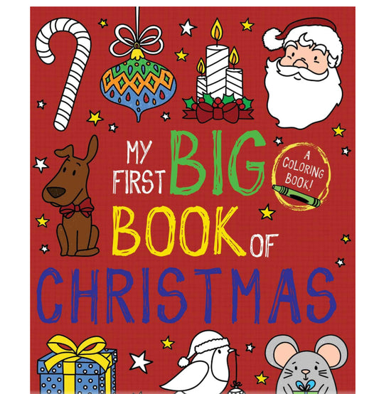 My First Big Book Of Christmas - Coloring Book