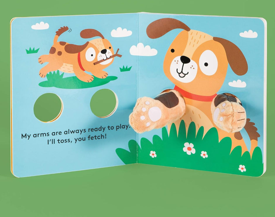 Hug Me Little Puppy - Finger Puppet Book
