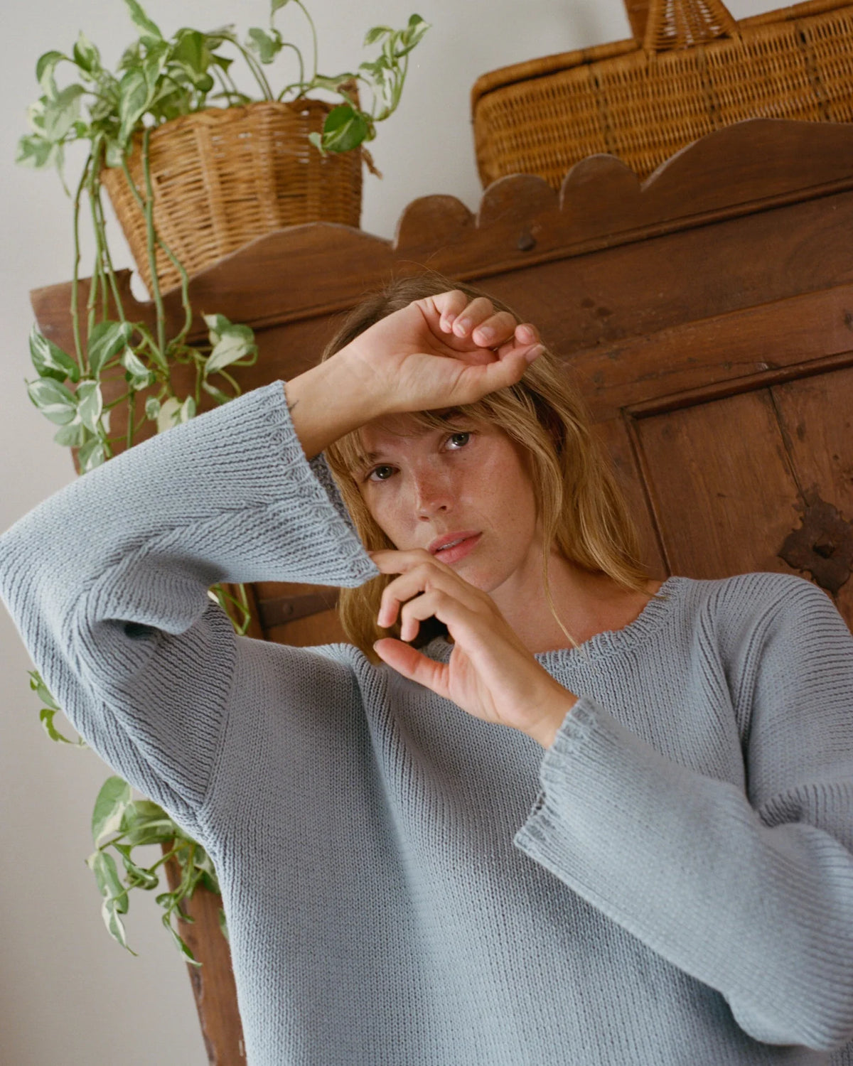 Travel Sweater - Fog