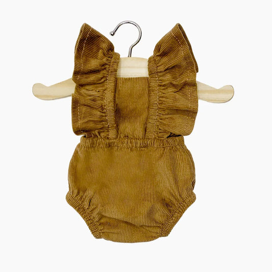 Minikane - Corduroy Lou Retro Romper - Chartreuse