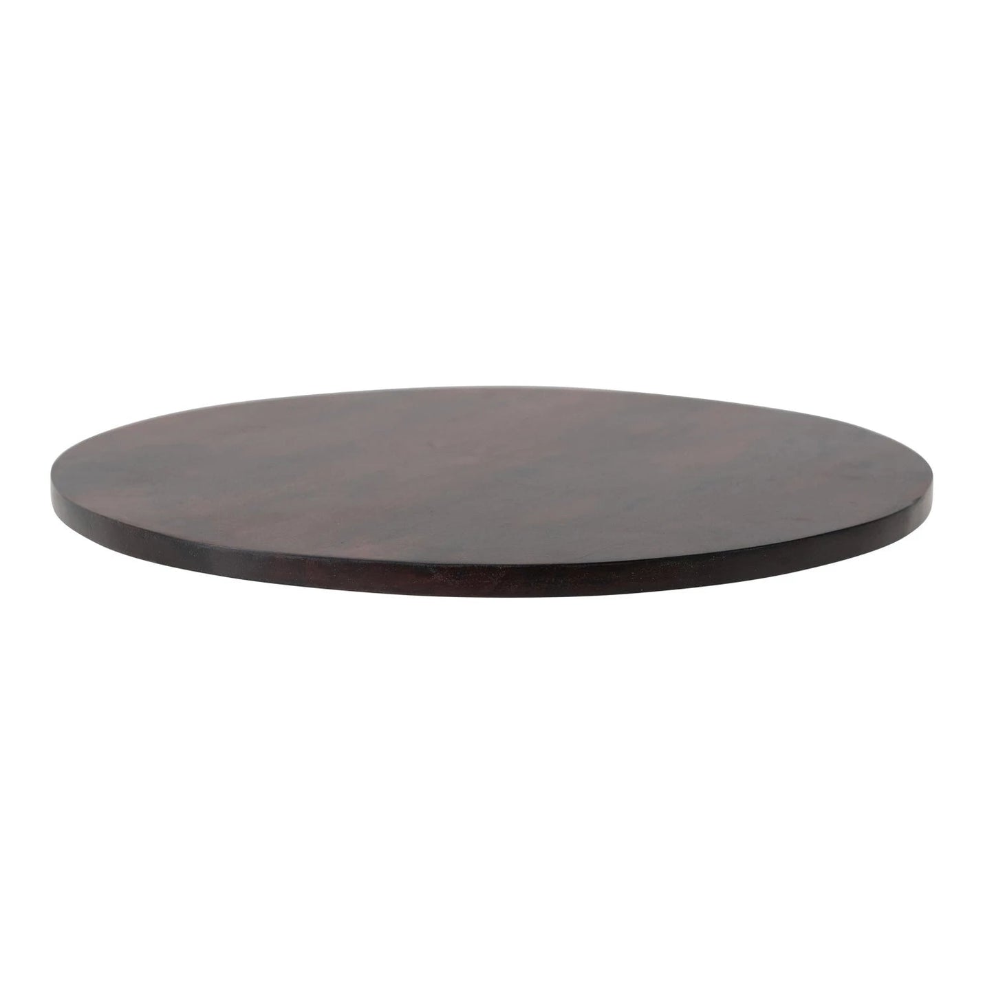 Acacia Wood Lazy Susan - Espresso