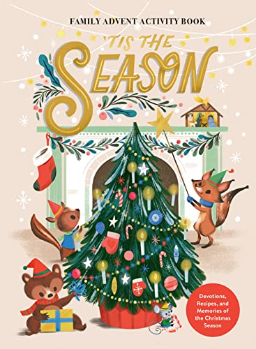 ‘Tis the Season Family Advent Activity Book - Devotions, Recipes, and Memories of the Christmas Season - Ink & Willow