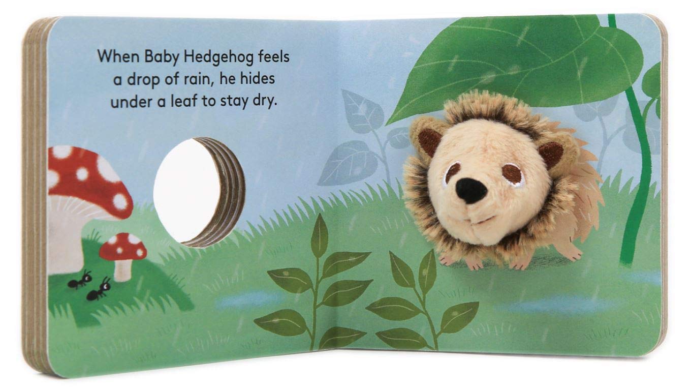 Baby Hedgehog- Finger Puppet Book