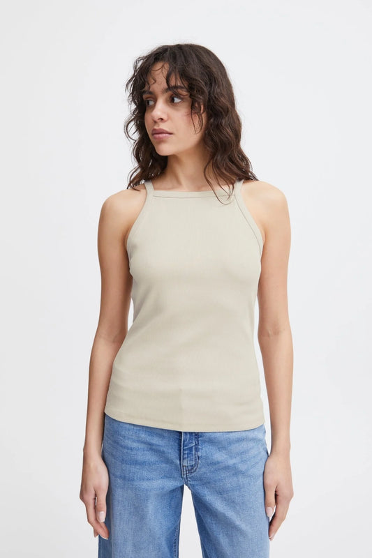 Oreta Tank Top  - Cream