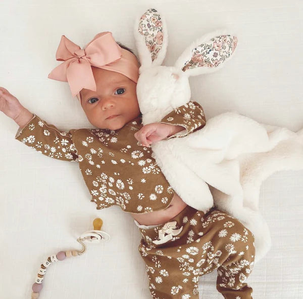 Mon Ami - Princess Bunny Baby Security Blanket