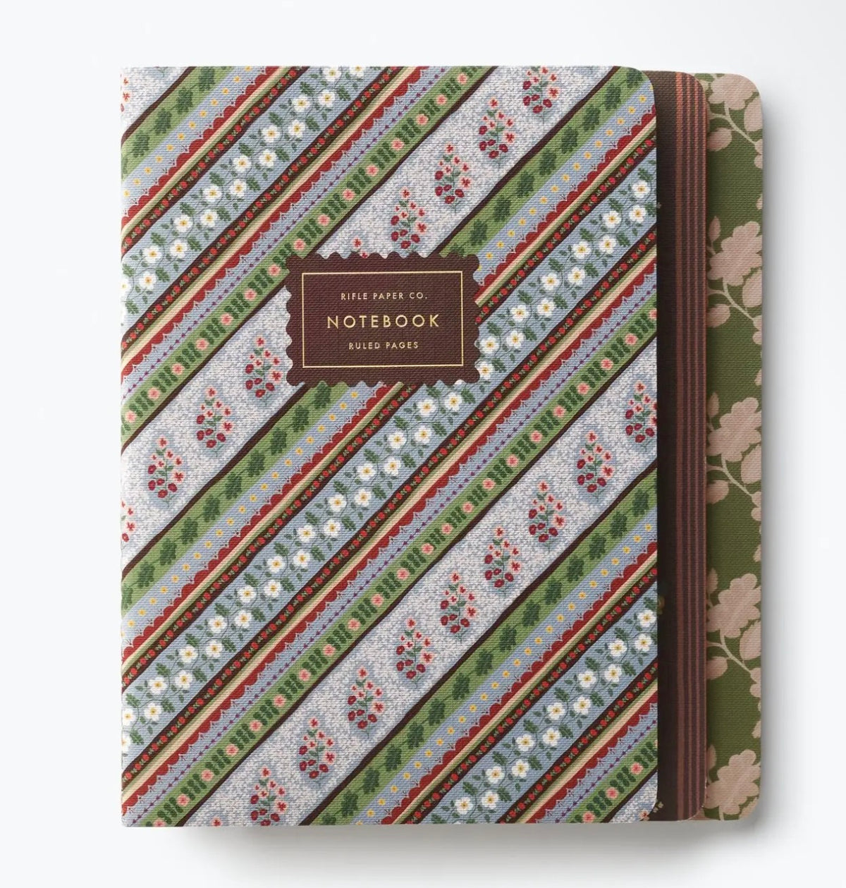 Rifle Paper Co. - Assorted Set of 3 Notebooks - Paisley